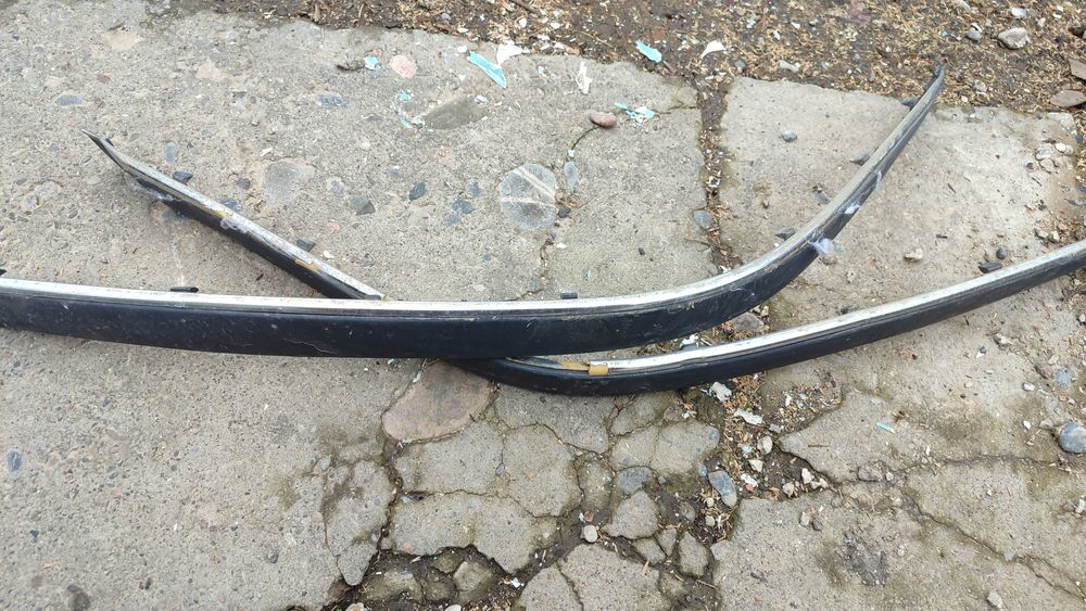 Бампер в сборе передний фары