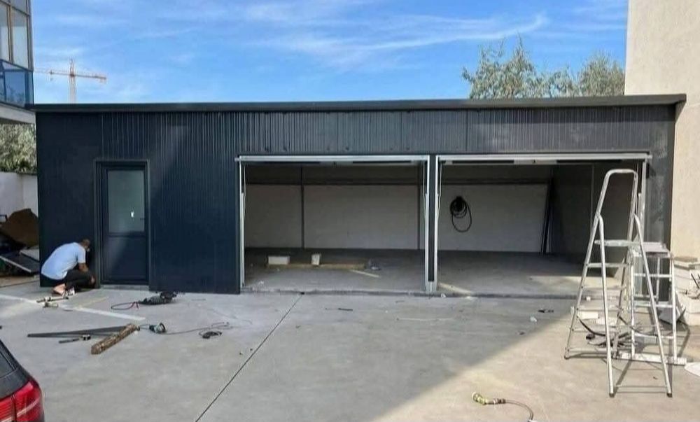 Vând garaj auto din panouri sandwich sau magazine