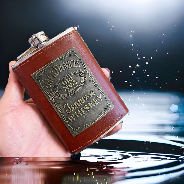 манерка за алкохол JACK DANIELS подаръчна неръждаема стомана 266 мл