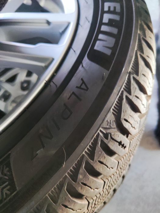 2 бр зимни 205/55/16 Michelin Alpin 7 24г