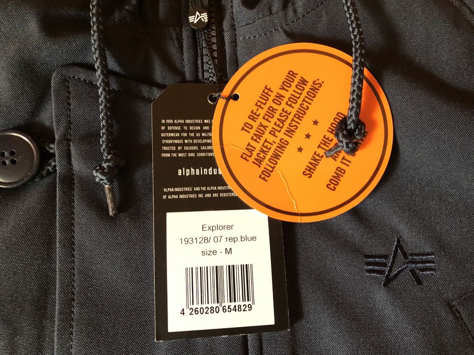 Alpha Industries Explorer Parka ОРИГИНАЛ мъжко зимно яке - М