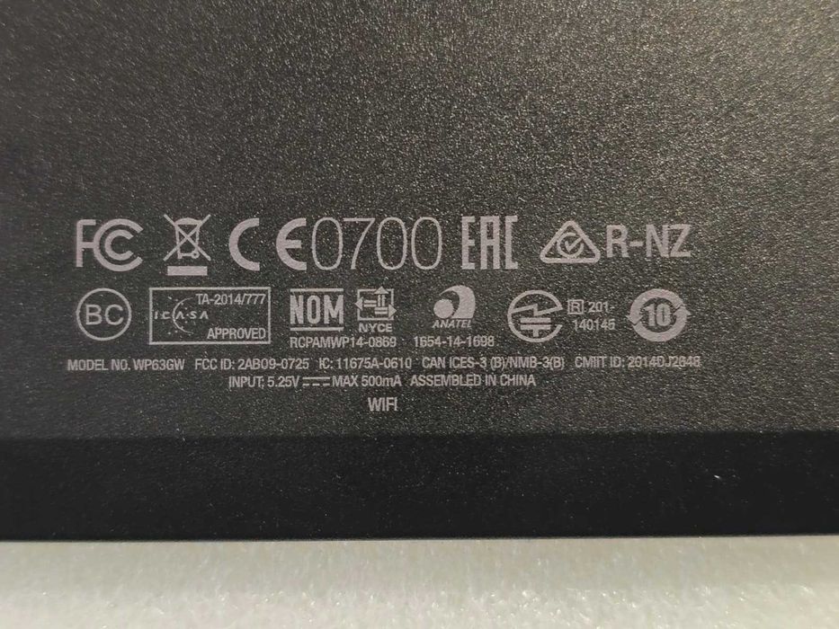 Ebook Reader Kindle 7th Gen (Model WP63GW), E-Ink 6 inch, 4GB Memorie