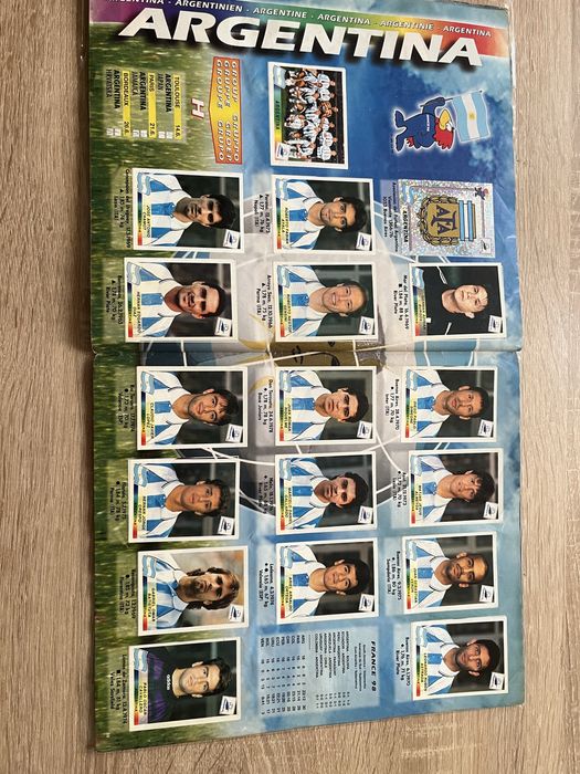 Албум Panini World Cup 1998