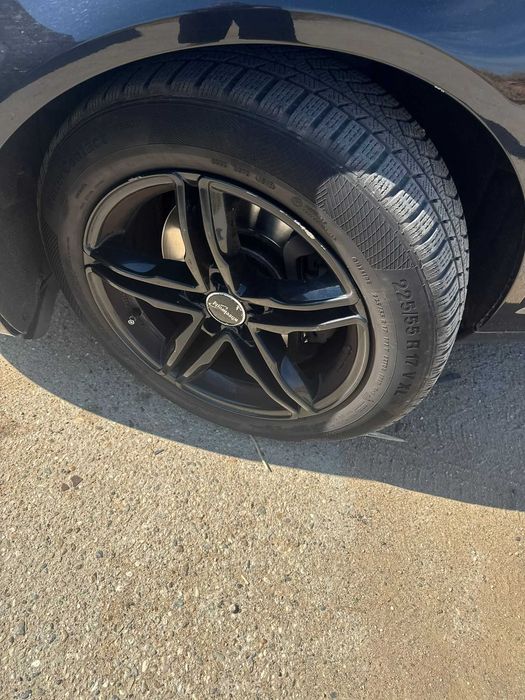 SET Jante aliaj model: Wheel World pentru Audi A6 C6 5x112 R17 inclus in pret - anvelope iarna Continental 225/55 R17