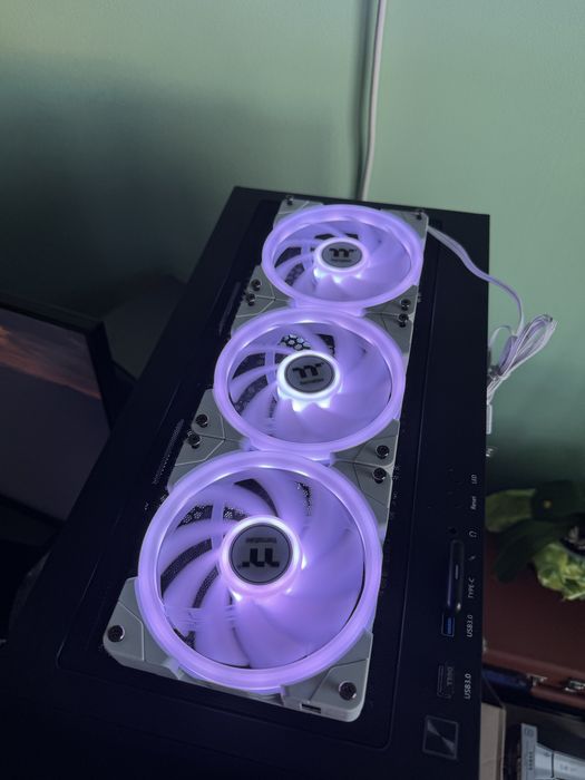 Cooler Procesor/CPU Thermalright Grand Vision 360 ARGB - white/alb - display