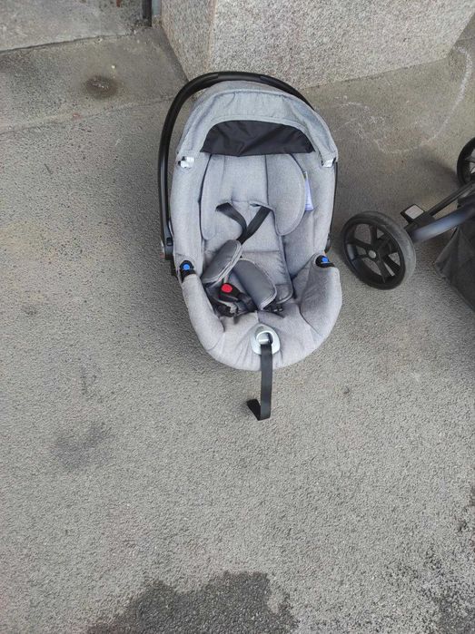 Cam Бебешка количка 3 в 1 Taski Sport сив