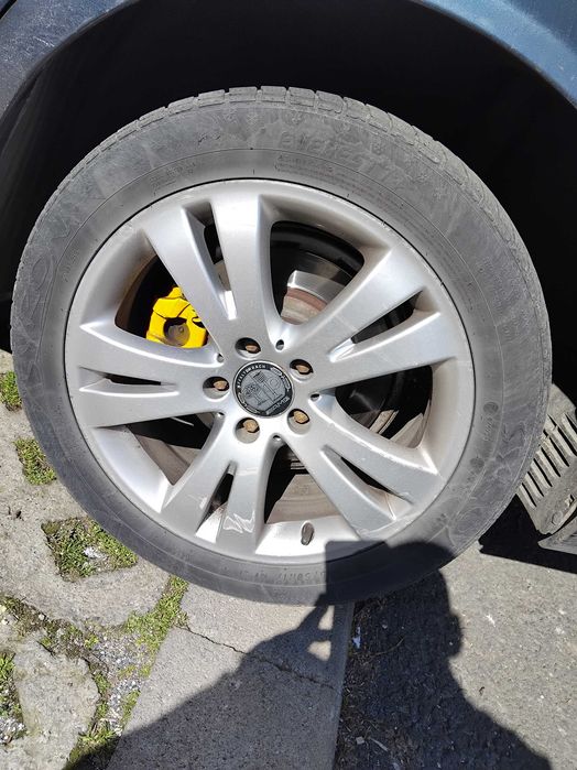 Джанти 17цола 4 бр за мерцедес със зимни гуми