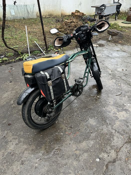 Bicicleta pegas motor 1500w baterie 48 v