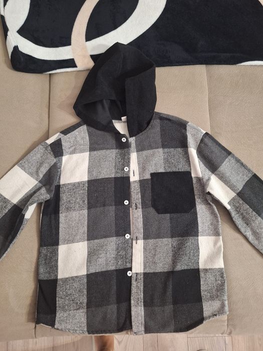 Geaca/Jachetă colegiu +cămașă băieți 12-13 ani