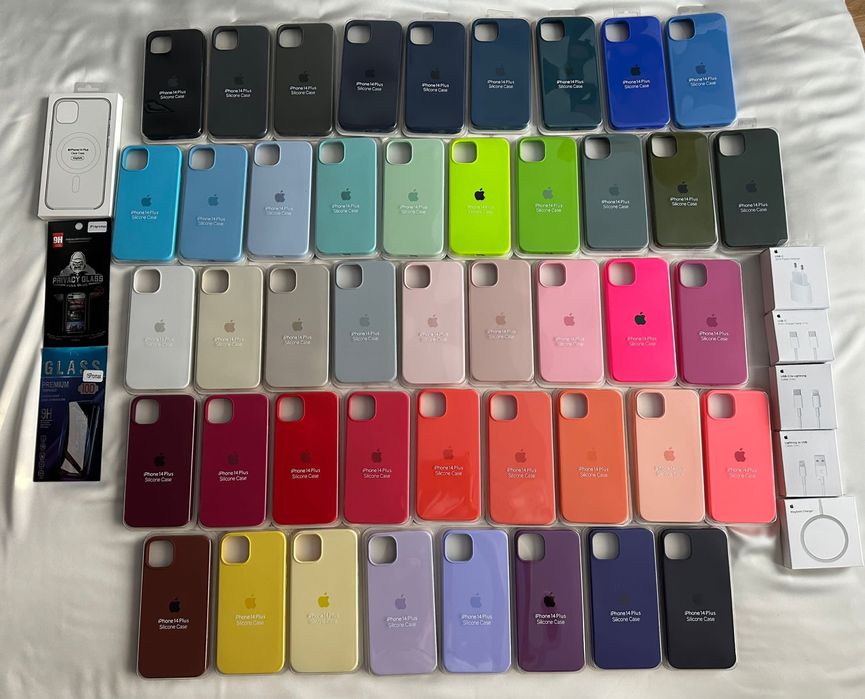 Husa Silicon Apple pentru iPhone 14 Plus 14 Pro 14 Pro Max