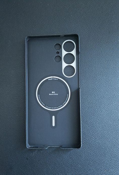 Husa Pitaka kevlar cu magsafe pentru Samsung Galaxy S25 Ultra