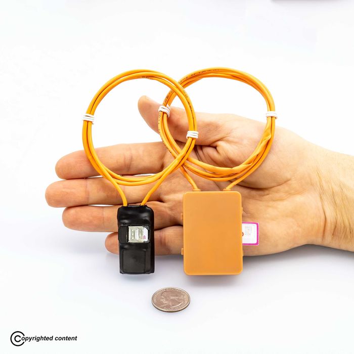 Cutiuta GSM casti de copiat Microvibratii - NU se Aud/Vad in Exterior!