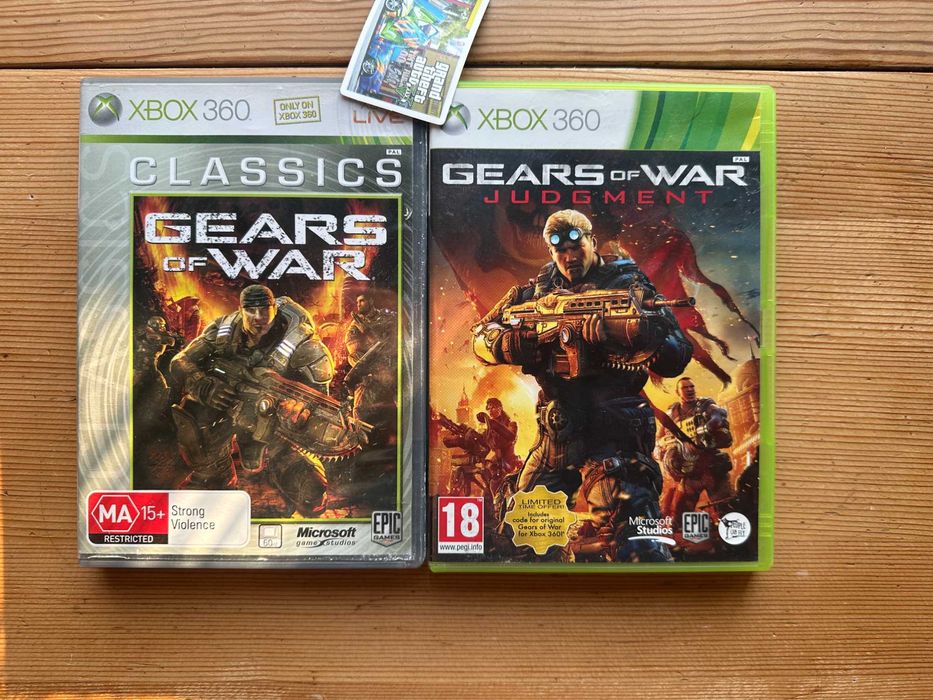 Gears of War 3 + Gears of War Judgment Xbox 360 Xbox One Xbox Series X