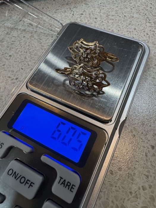 Серьги золото 585