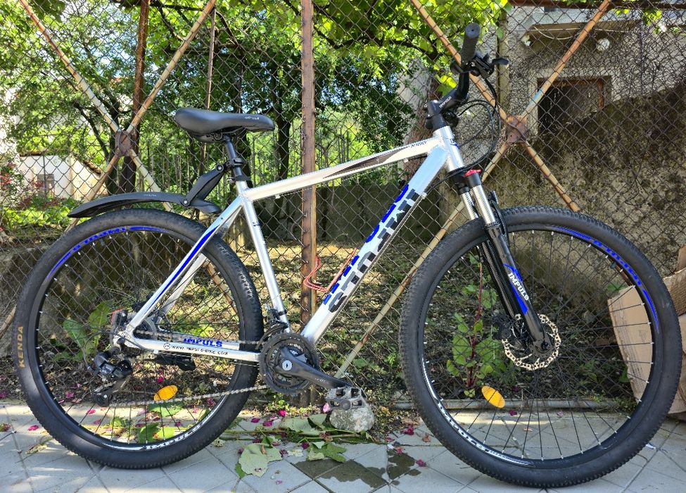 Impulse 29 цола XL рамка 21 скорости шимано палцови команди Заключване вилка Алуминиев велосипед