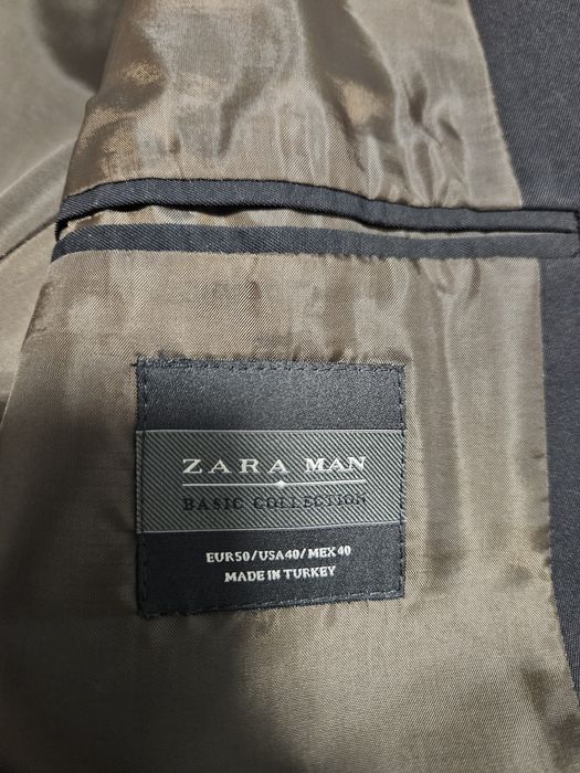 Costum sacou +pantalon Zara 50