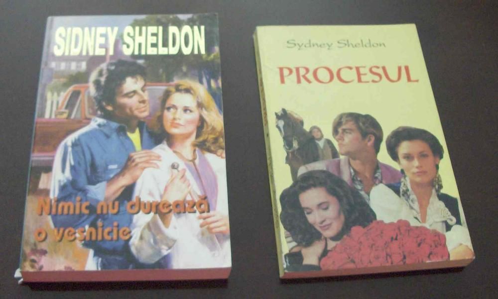 Romane diverse de Sidney Sheldon, editii noi si vechi