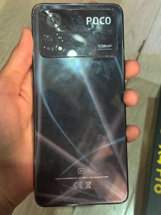 Poco 4x pro 5g 128 gb ideal karobka dakment bor srochni