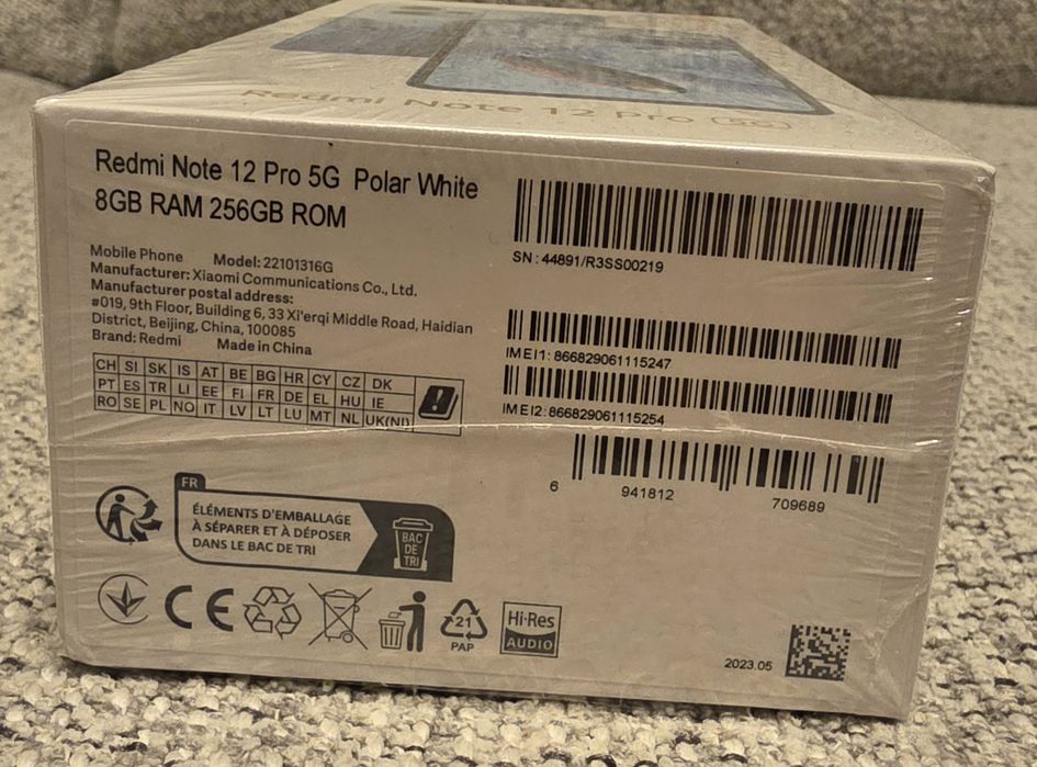 Продам Redmi Note 12 Pro 5G