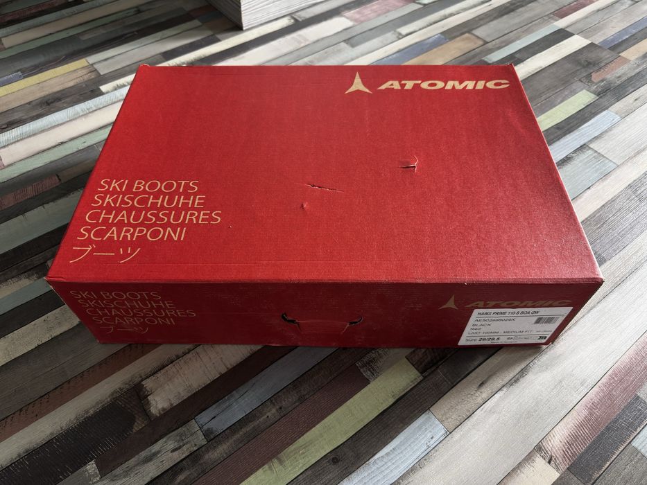 Clapari Atomic Hawx Prime 110 S BOA GW 29-29.5 black/red