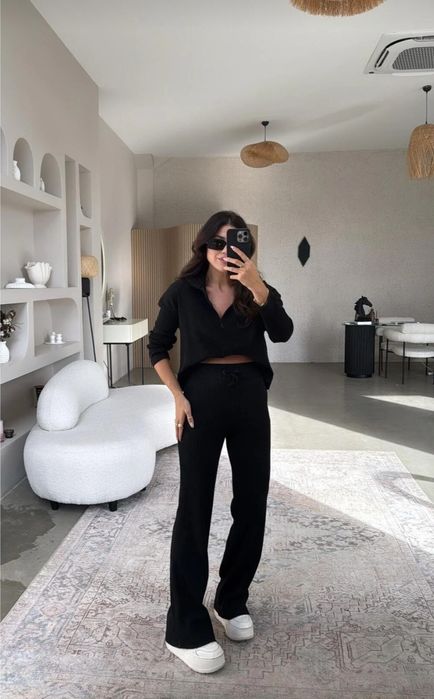 Дамски памучен комплект