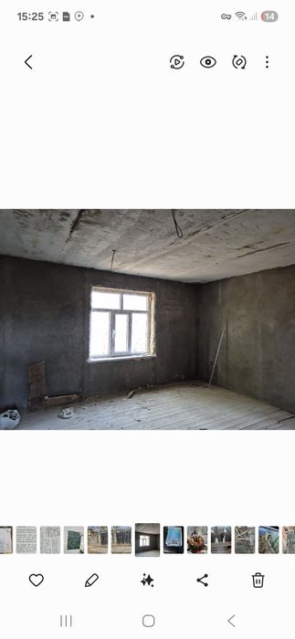 Продаётся дом  в г. Газалкенте. Кирпичны дом,требует ремонта. 9 соток.