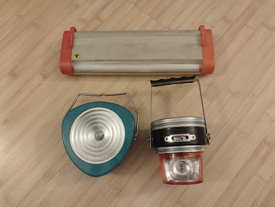 Стари къмпинг лампи