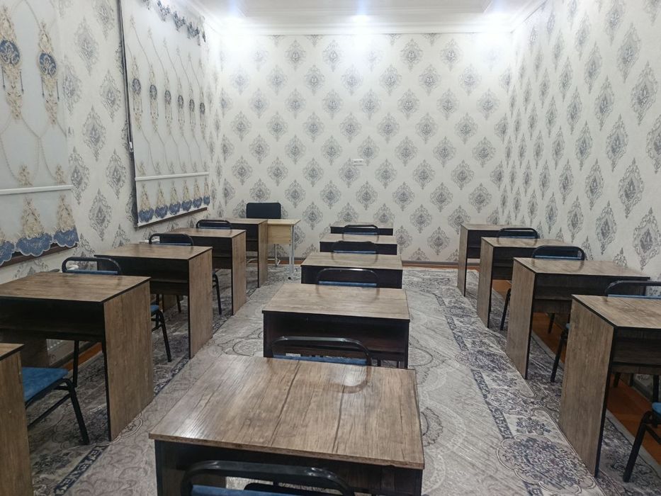 O'quv markazlar uchun komplekt parta stul doska shkaflar sotiladi