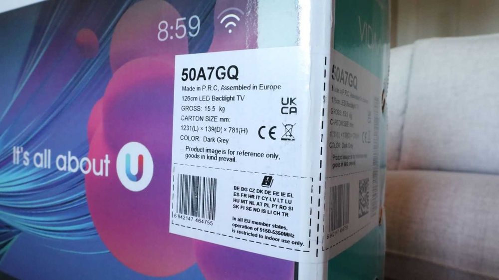 Hisense 50A7GQ QLED 4K Smart TV