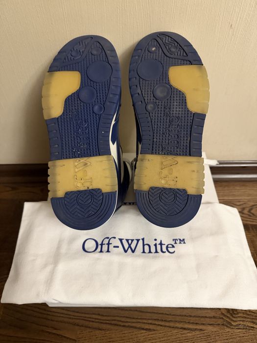 Sneakers Off White Out of Office High Royal Blue