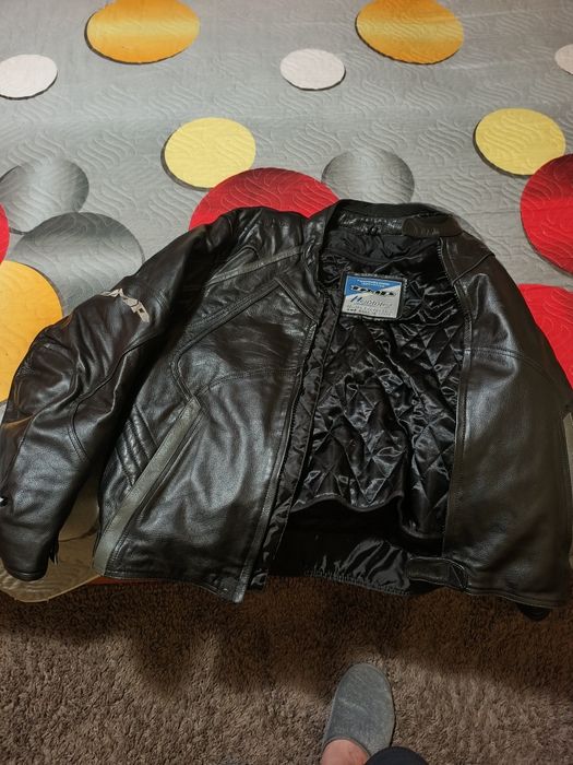 Geaca piele naturala moto