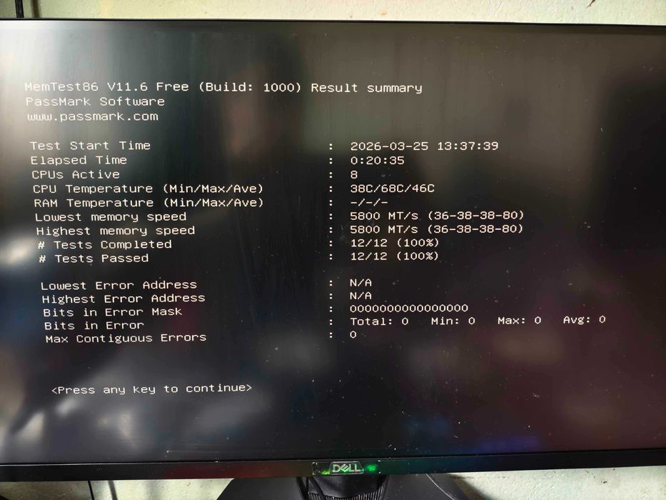 Промо Kingston DDR5 1x16GB 5600MT ARGB тествана na 5800МТ