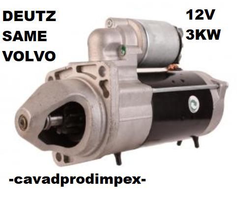 Electromotor agro Deutz, Same, marine, cu reductor 12V, 3kw