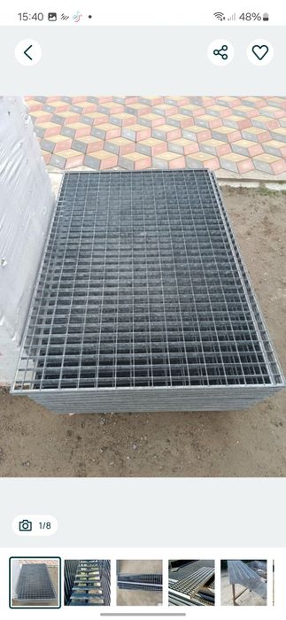 Trepte zincate galvanizate