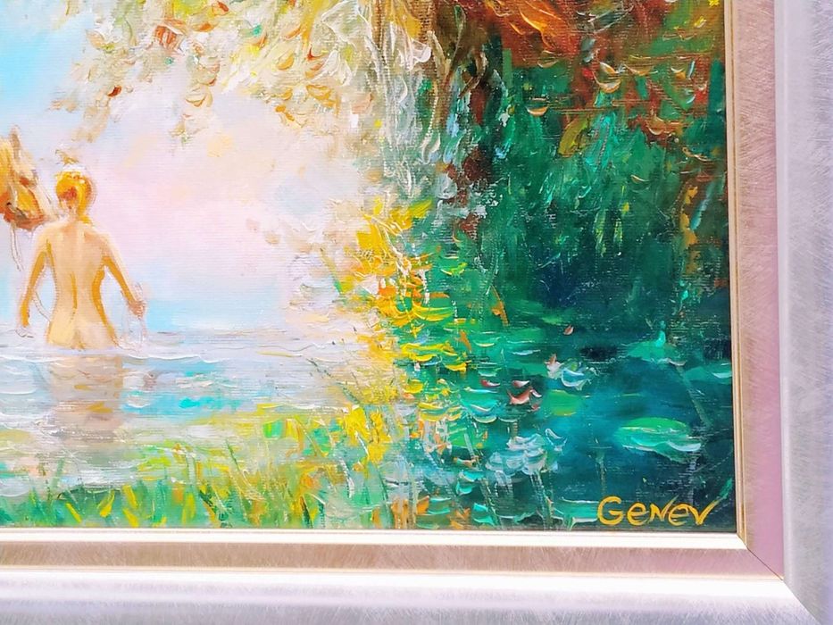 Маслена картина на художник Димитър Генев
