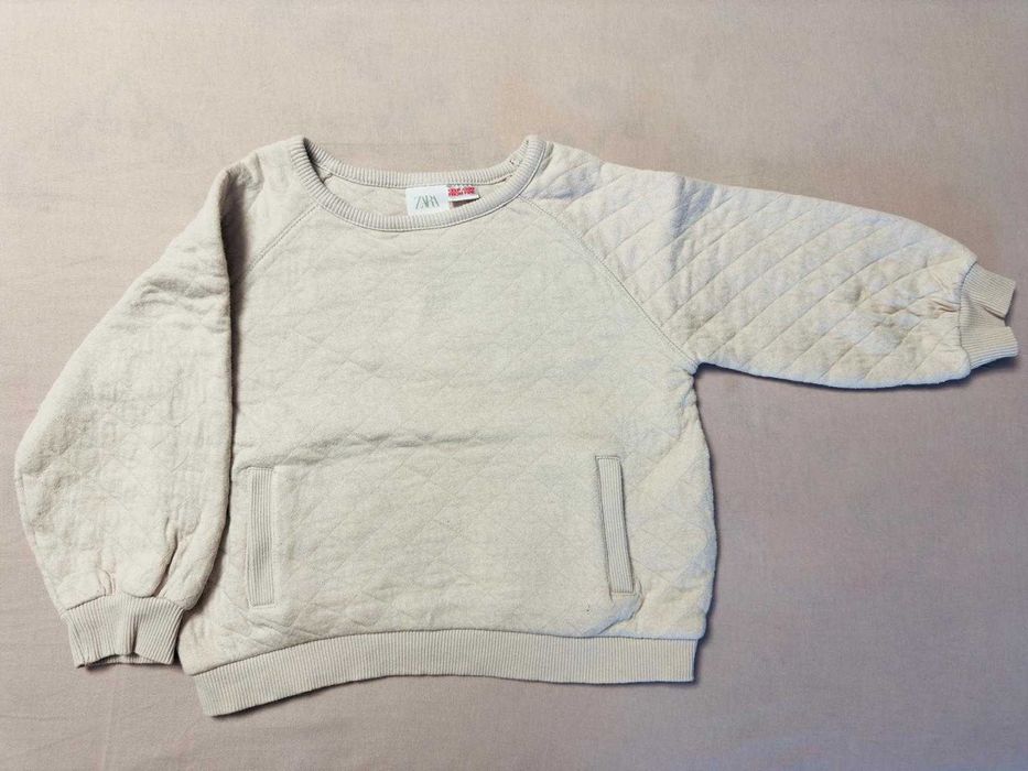 Bluza grosuta roz pal Zara