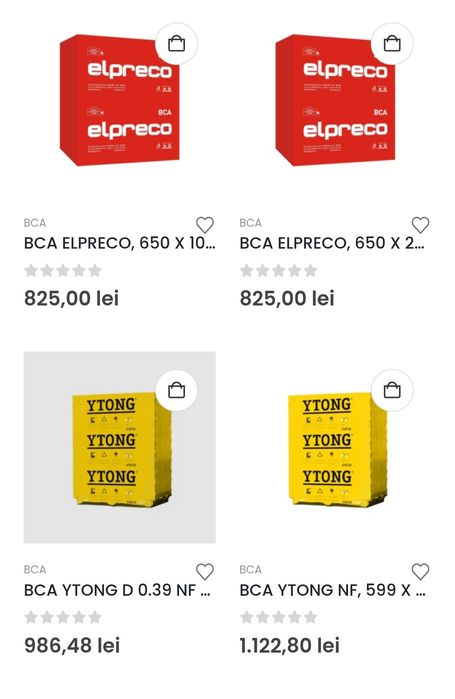 Daca sunteti firma si  aveti nevoie de cantitate mare bca sau alte materiale de constructii