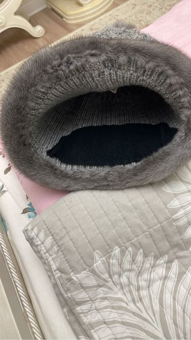 Шапка с норкой