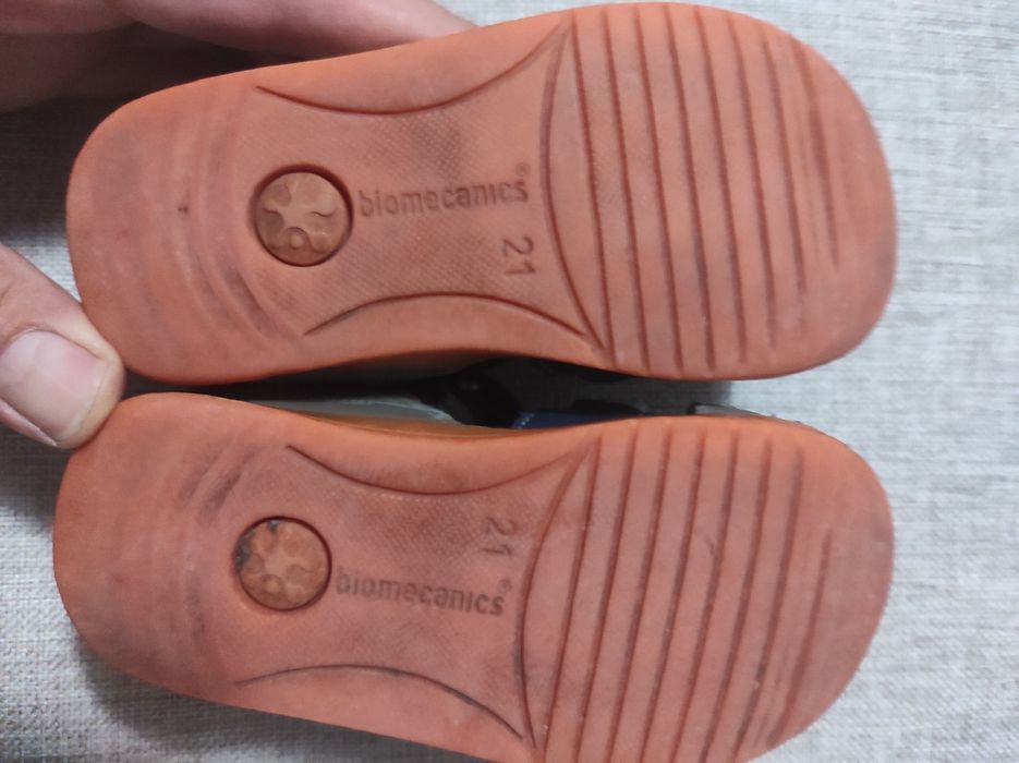 Бебешки сандали  ест.кожа, Биомеханикс Biomecanics Колев и Колев