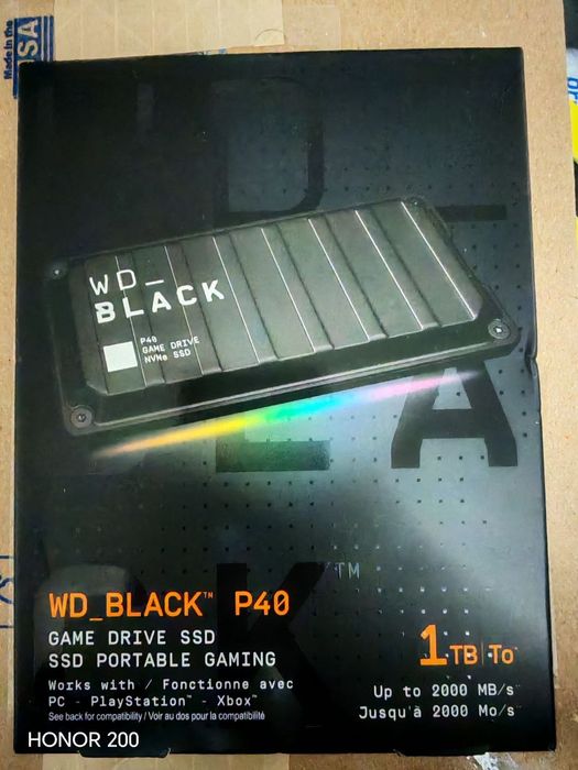 WD Black P40 1tb 2000mbs open box