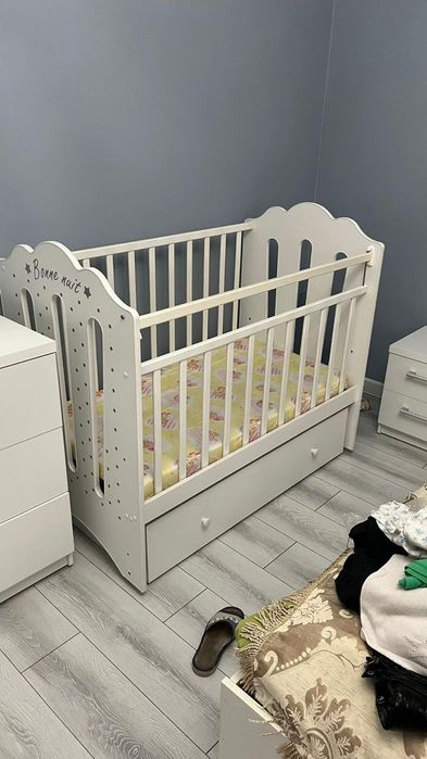 Детский манеж качалка ручная