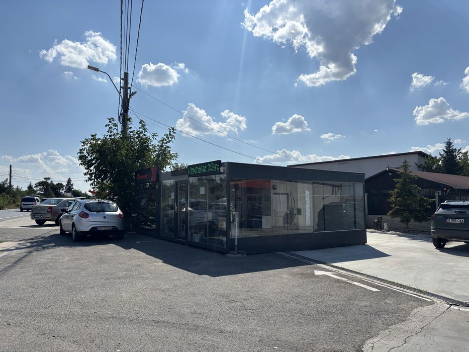 Spatiu comercial / container 30 mp de inchiriat în statie Rompetrol