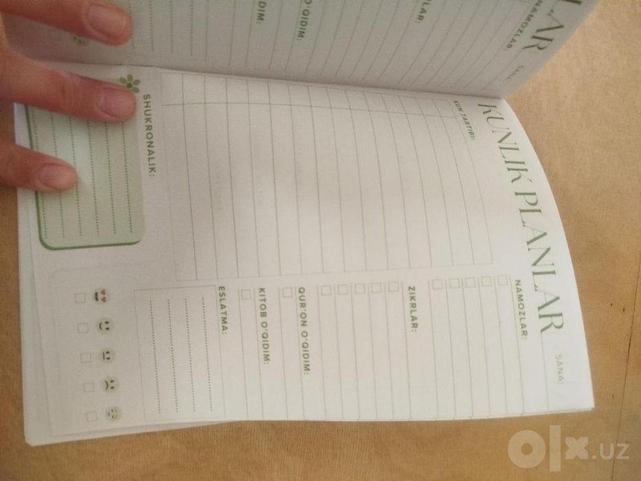 Kundalik planner