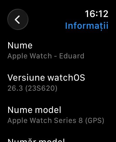 Vand apple watch seria 8 45 mm GPS
