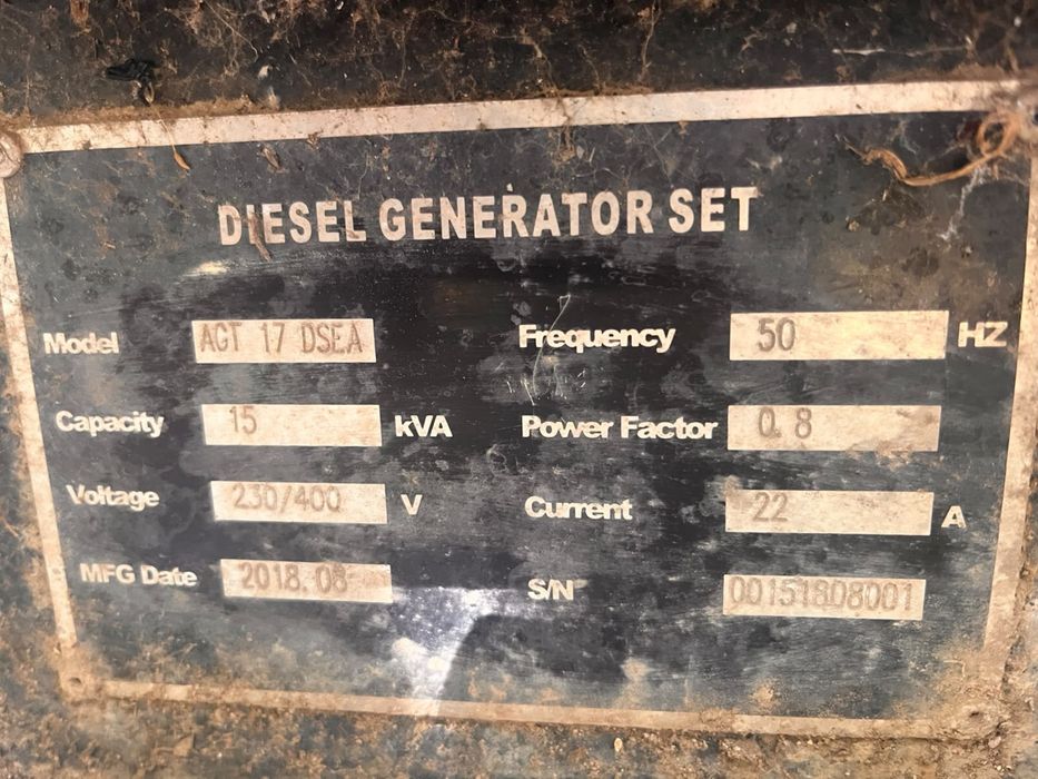 Generator diesel AGT 17 DSEA