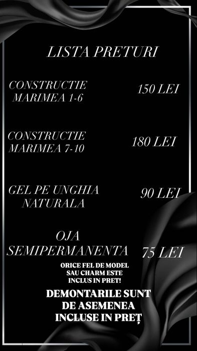 Caut cliente unghii zona Rahova Salaj Sector 5