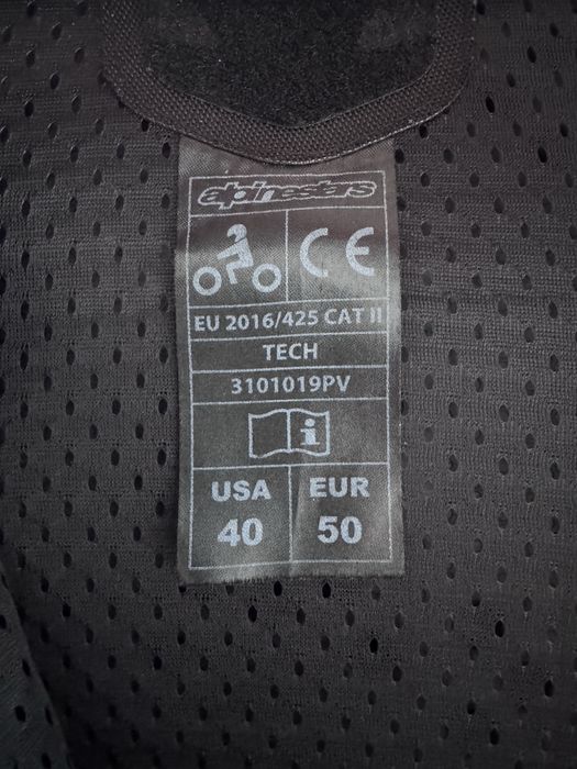 Кожено мото яке Alpinestars