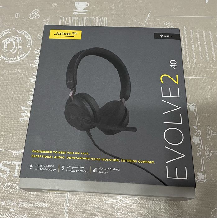 Слушалки Jabra Evolve2 40 SE