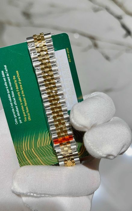 rolex datejust 36mm двуцветен