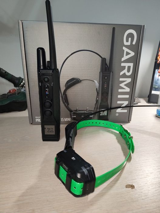 Garmin PRO 550 Plus + Garmin TT15 Mini(zgarda electric,zgarda gps)